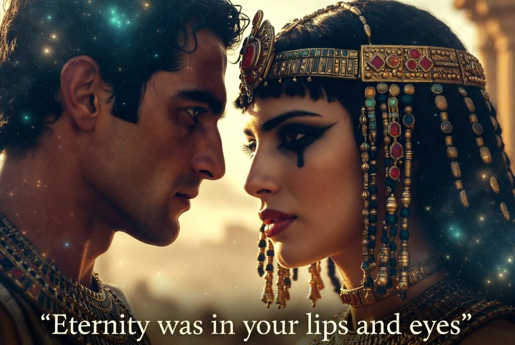 eternity was in your lips and eyes