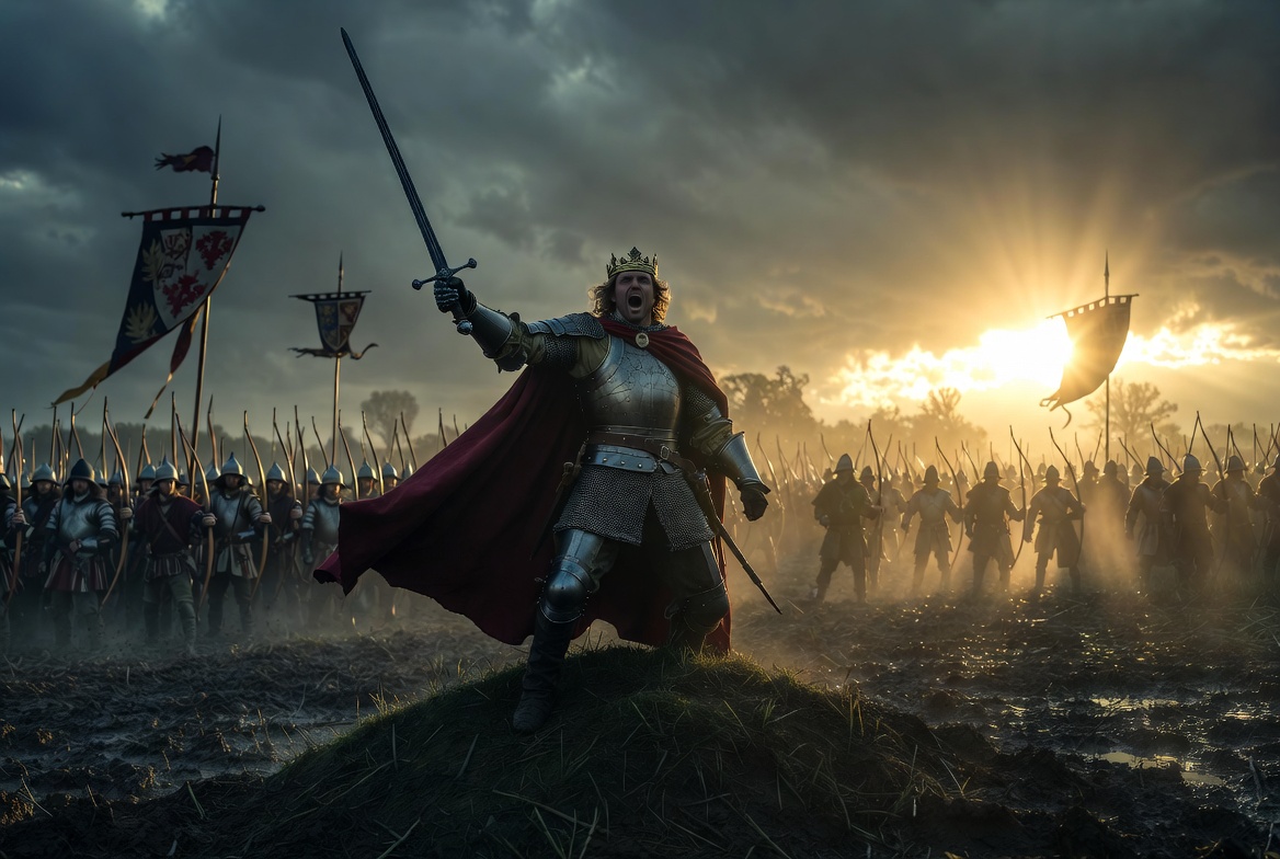 Henry V St Crispin Day speech battlefield Shakespeare