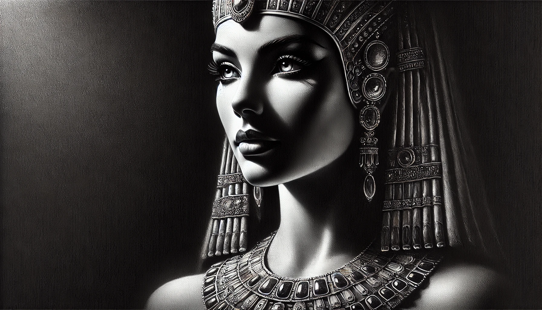 Shakespeare’s Cleopatra portrait with barge scene literary inspiration