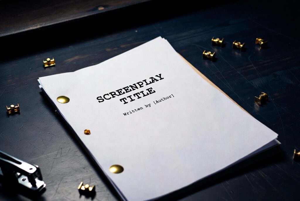 screenplay printing