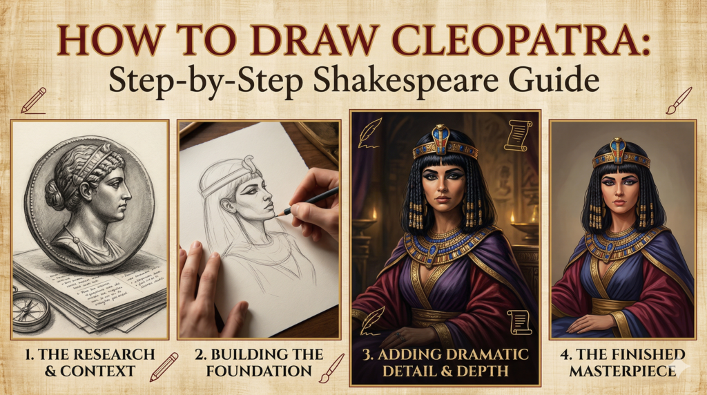 draw cleopatra