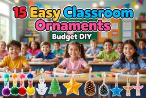 easy classroom ornaments to make
