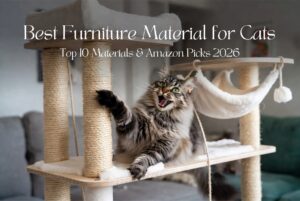 best furniture material for cats