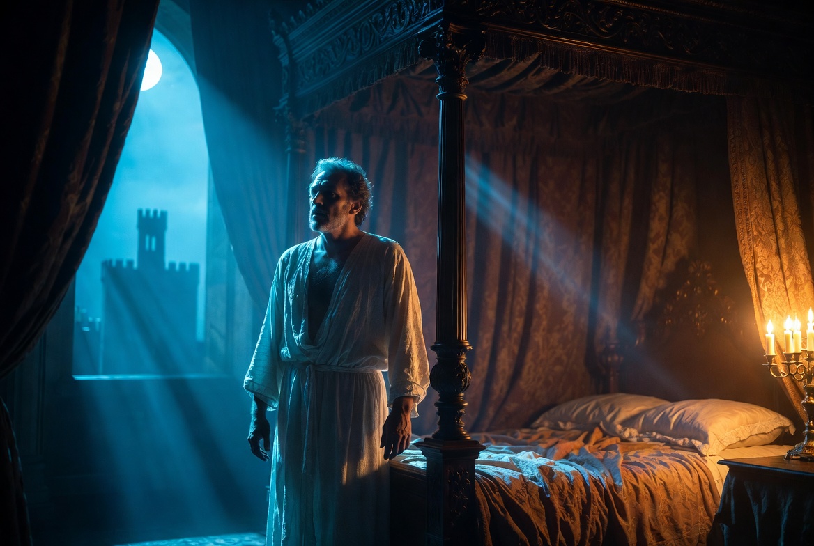 King Henry IV insomnia scene from Shakespeare Henry IV Part 2 historical setting