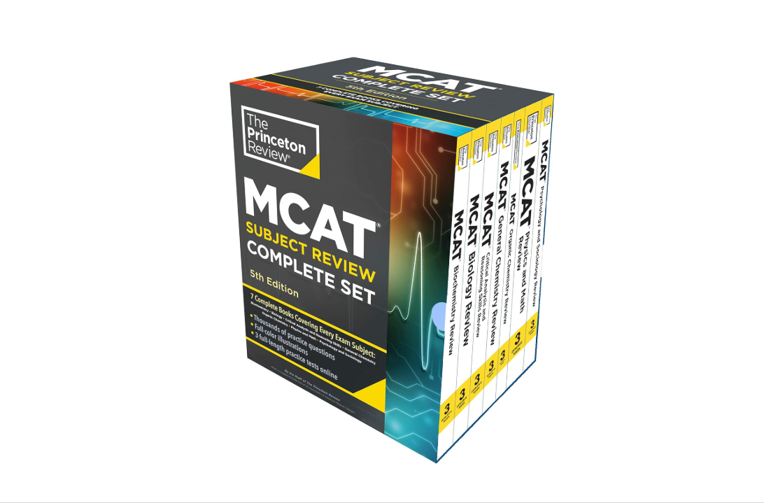 Princeton Review MCAT Subject Review Complete Box Set, 5th Edition: 7 Complete Books + 3 Online Practice Tests (Graduate School Test Preparation)
