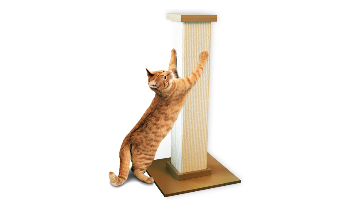 SmartCat Pioneer Pet Ultimate Scratching Post (Beige)
