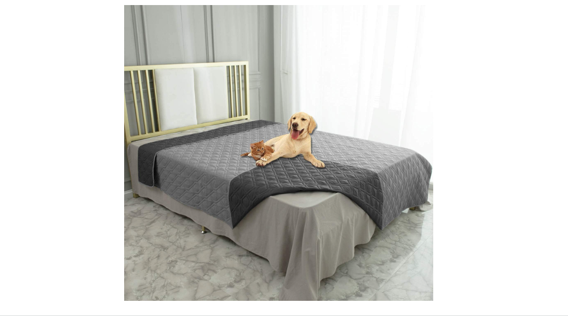 Ameritex Waterproof Dog Bed Cover Pet Blanket for Furniture Bed Couch Sofa Reversible