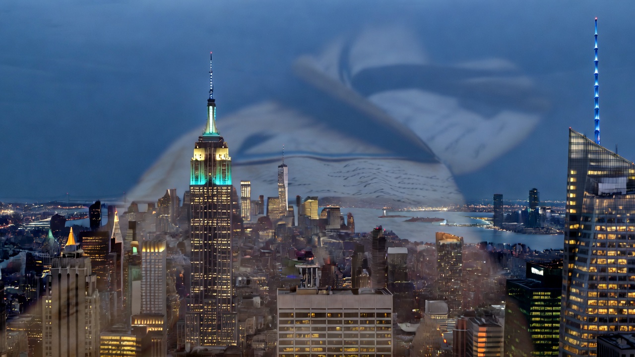 New York City skyline at twilight symbolizing age of consent laws in NY