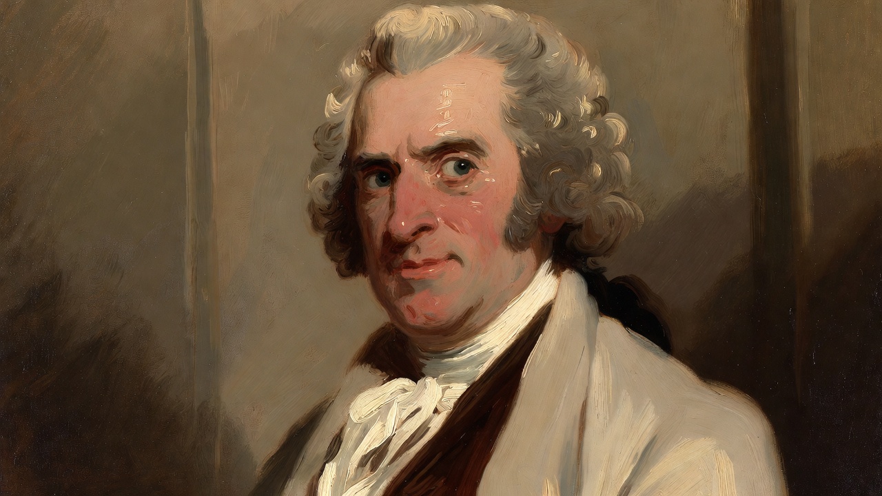 Historical portrait of Patrick Henry, American revolutionary orator and namesake of Henry County VA