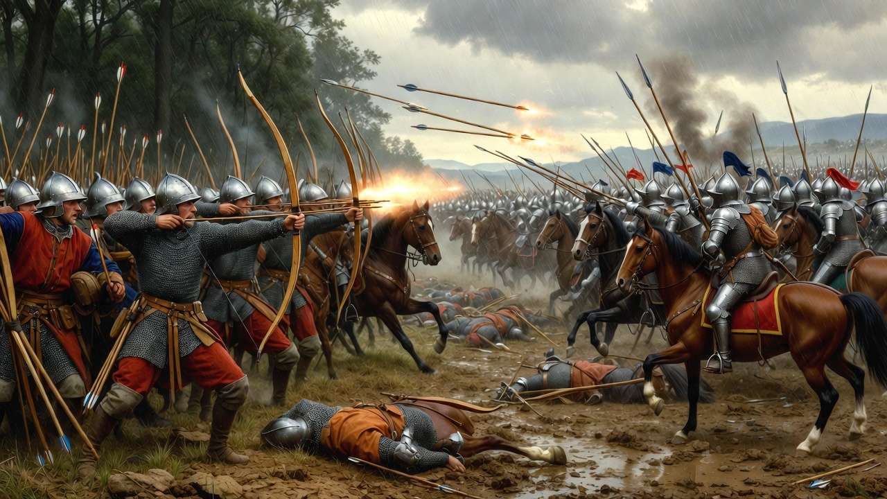 Battle of Agincourt muddy field victory, resilience and innovation in Shakespeare’s Henry V leadership