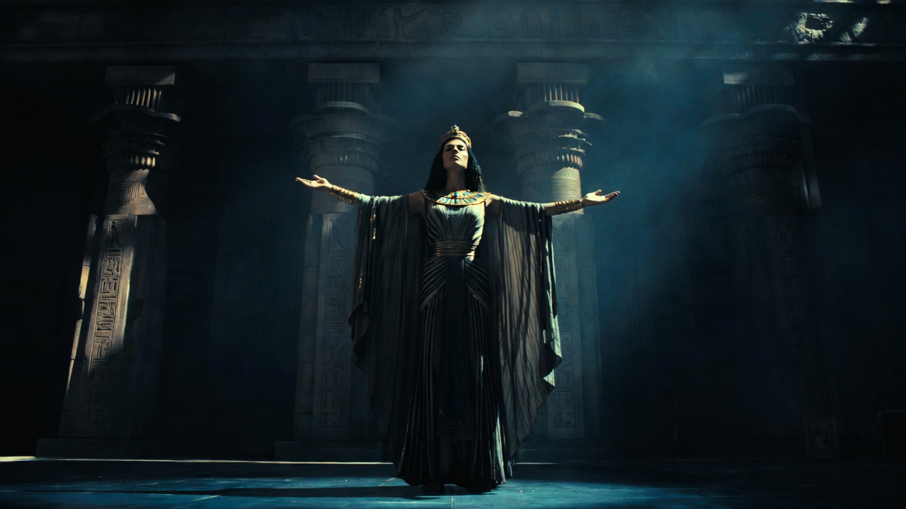 Cleopatra achieving tragic immortality and legacy in her final moments from Antony and Cleopatra by Shakespeare