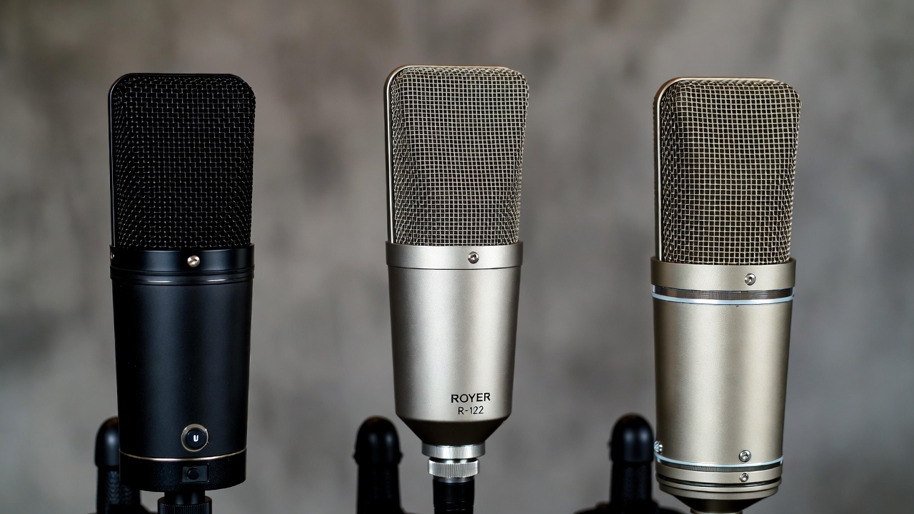 Royer R-122 compared to Shure SM7B and Neumann U87 microphones