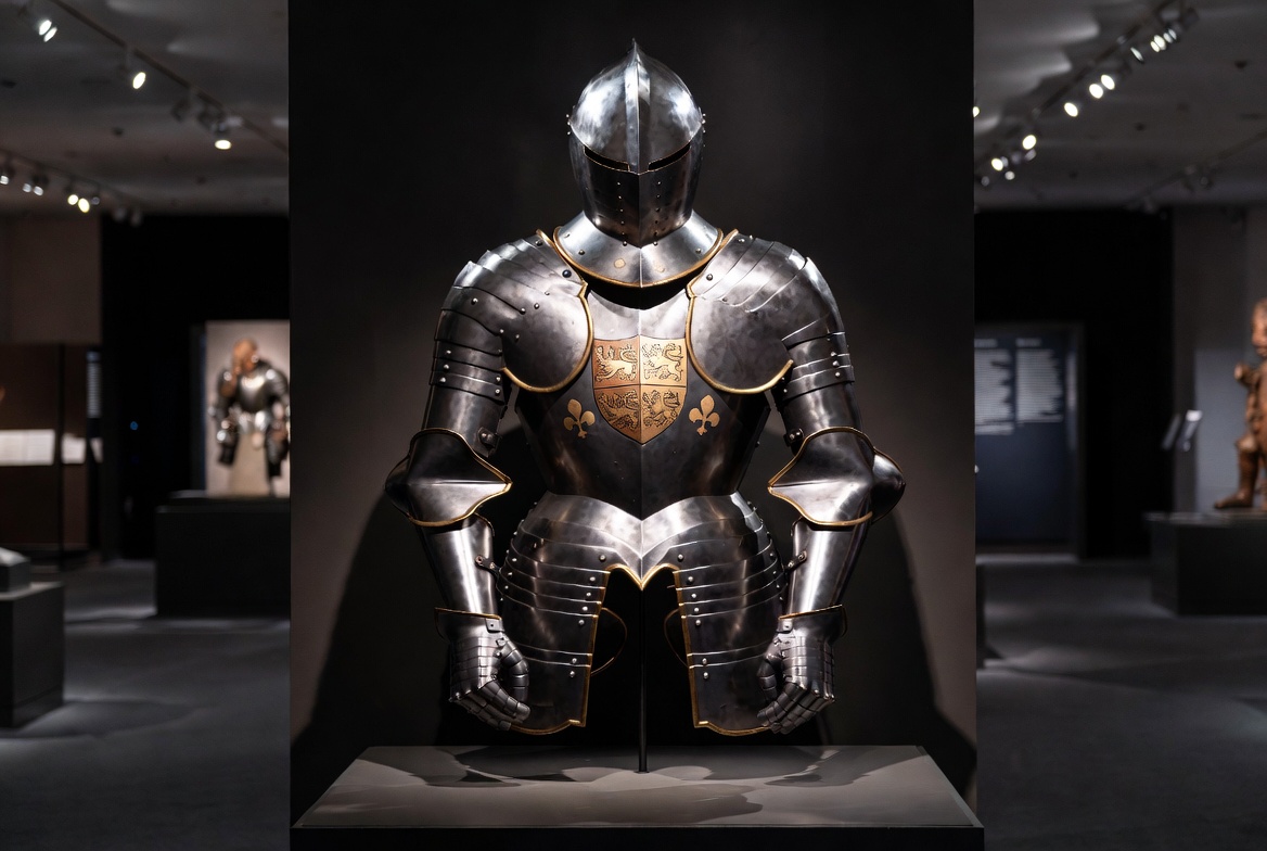 Royal Armouries reconstruction of Henry V armor 1415 Agincourt battle harness