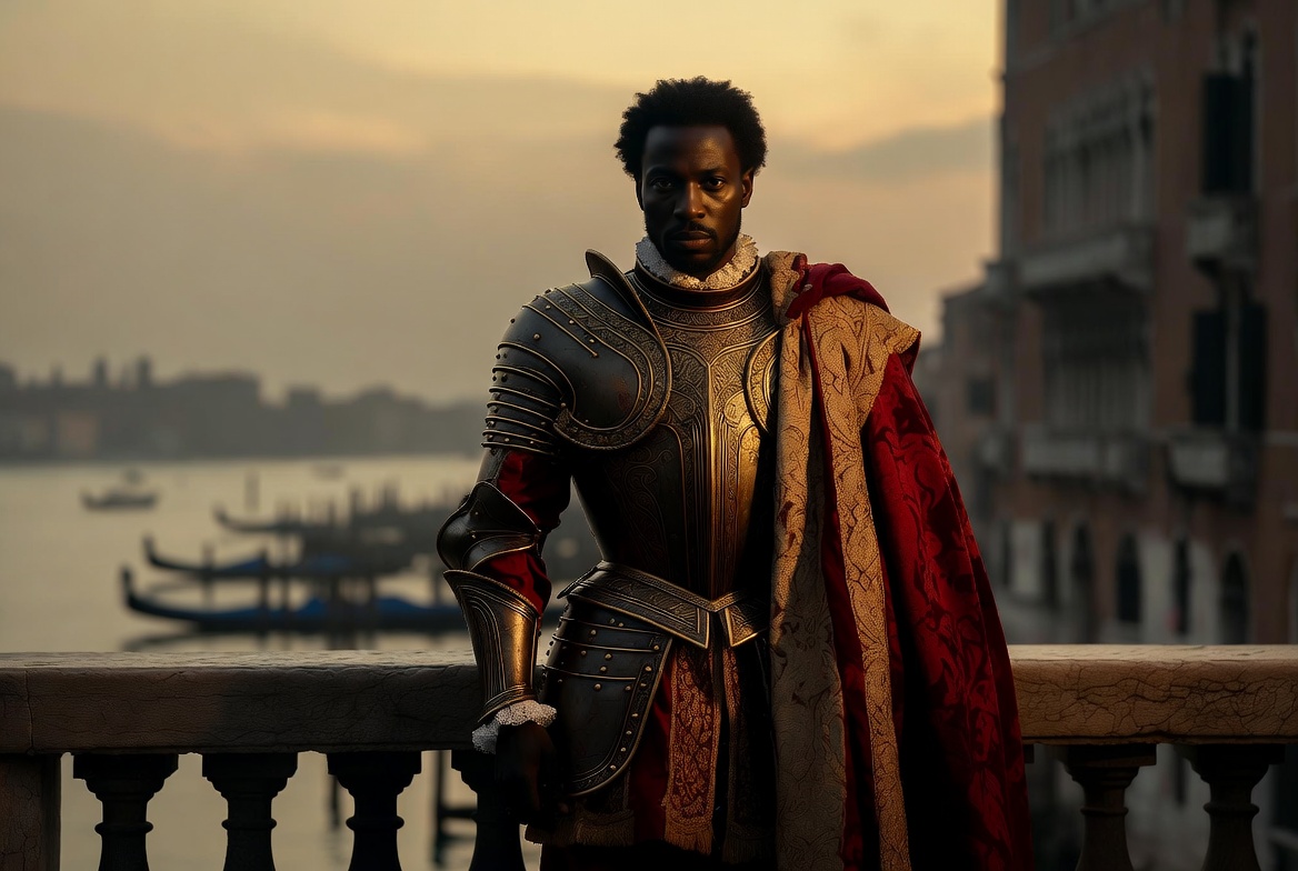 Othello character analysis noble Moor military hero portrait from Othello by William Shakespeare