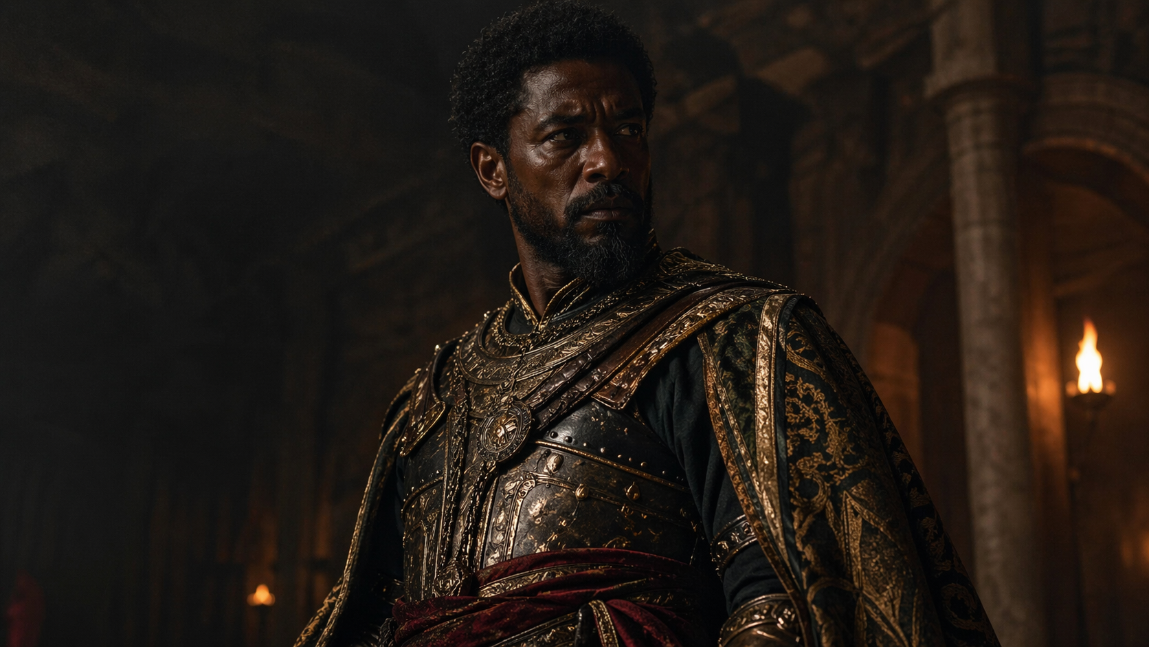 Othello 1995 character portrayal Moorish general emotional intensity