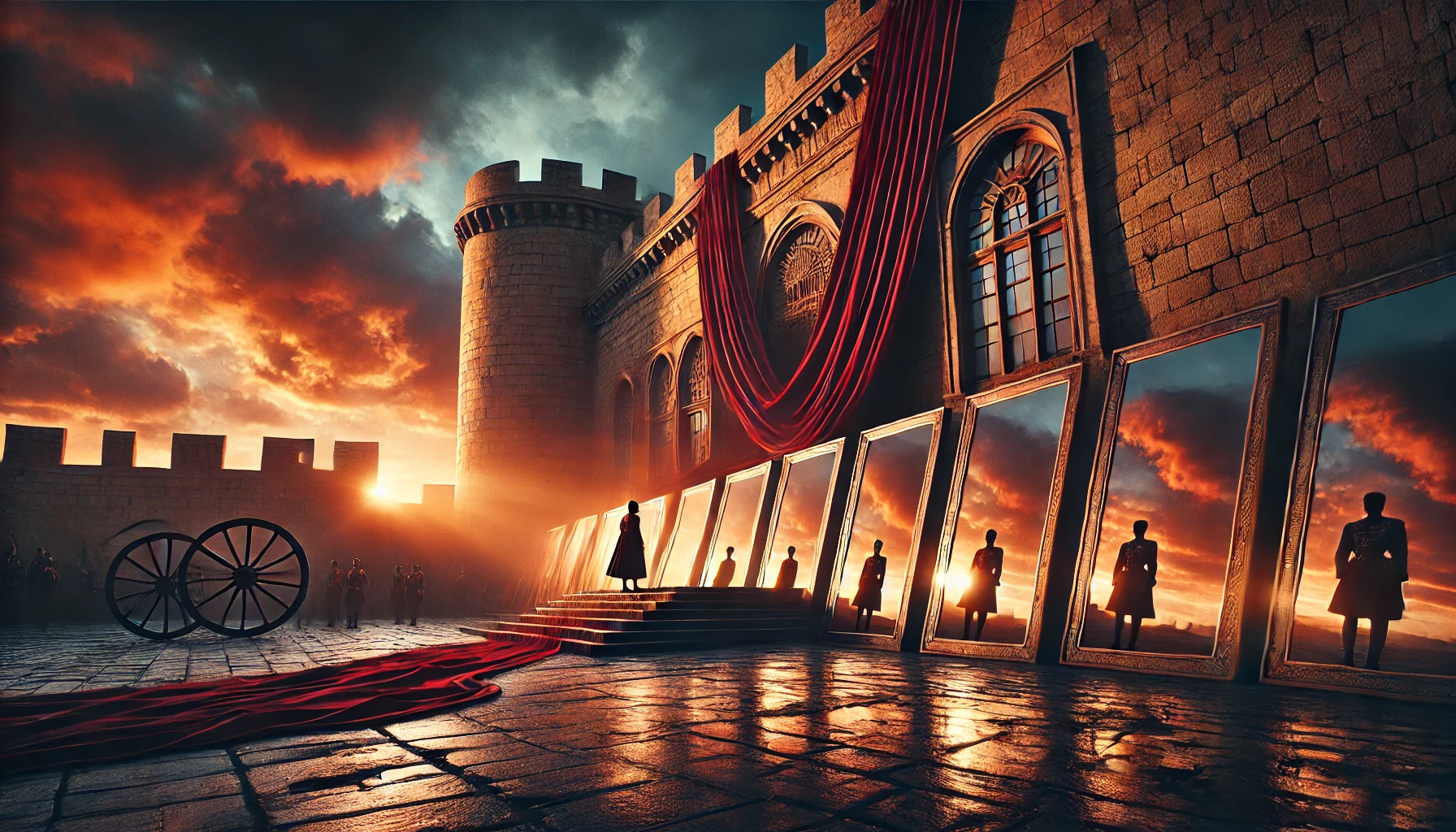 Cinematic symbolism and Cyprus fortress setting in Othello 1995 film adaptation