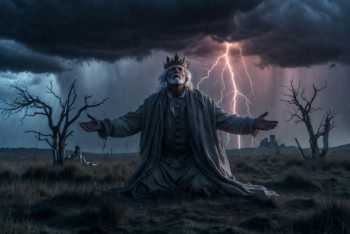 King Lear redemption scene symbolizing Ninth Step Promises and letting go of past regret