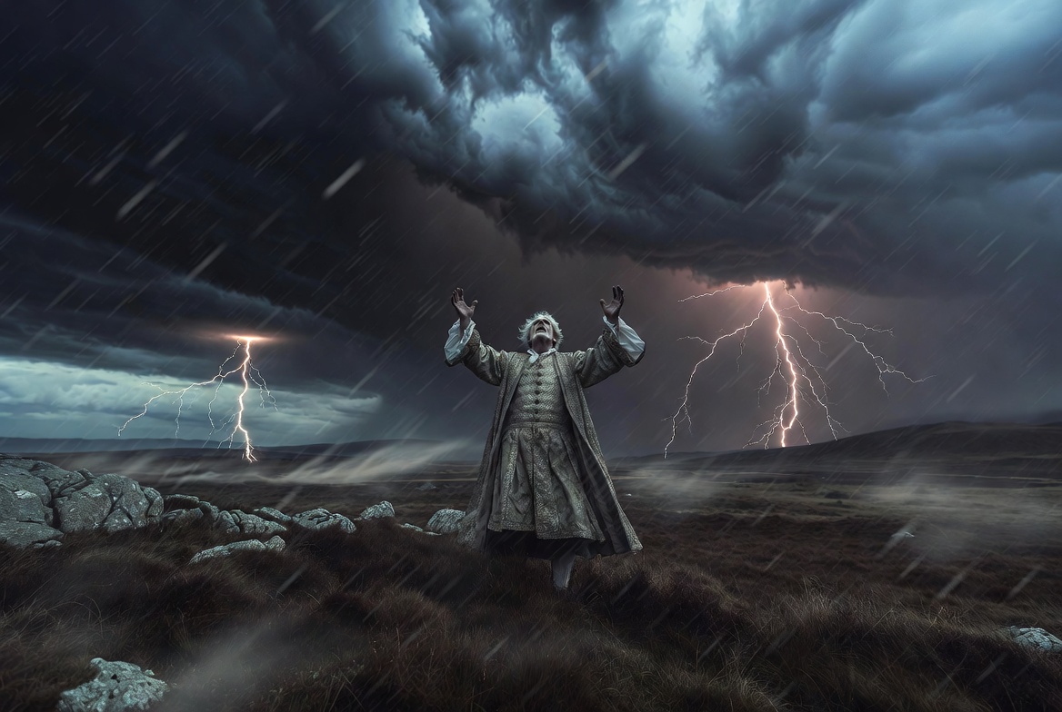 drama king lear storm scene on the heath shakespeare tragedy