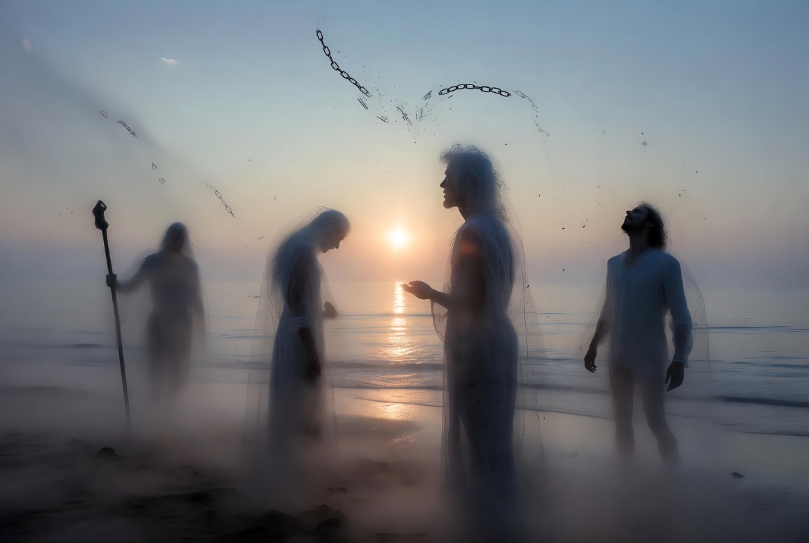 Shakespeare characters embodying Ninth Step Promises redemption forgiveness and serenity