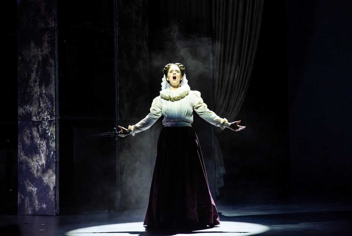 Lady Macbeth costume on stage Shakespeare production theatrical performance tips