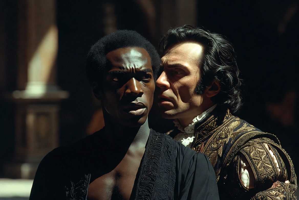 Othello plot summary Act 3 temptation scene Iago manipulating Othello Shakespeare tragedy