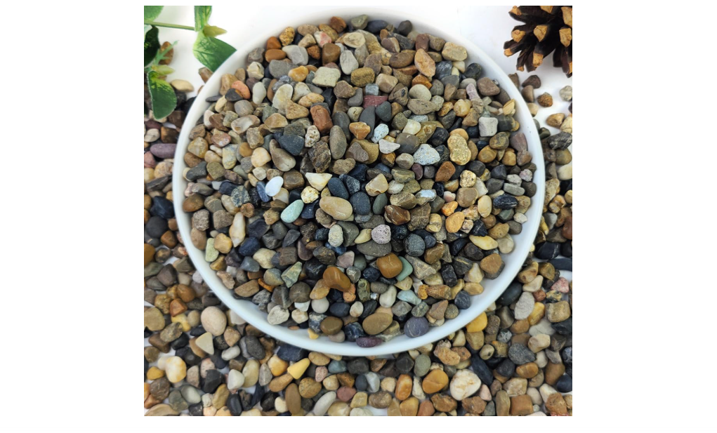YISZM 20lbs Natural River Rocks, 1/4" Aquarium Gravel Small Rocks for Plants Pea Gravel for Fish Tank, Decorative Pebbles for Gardening, Flower Pots,...