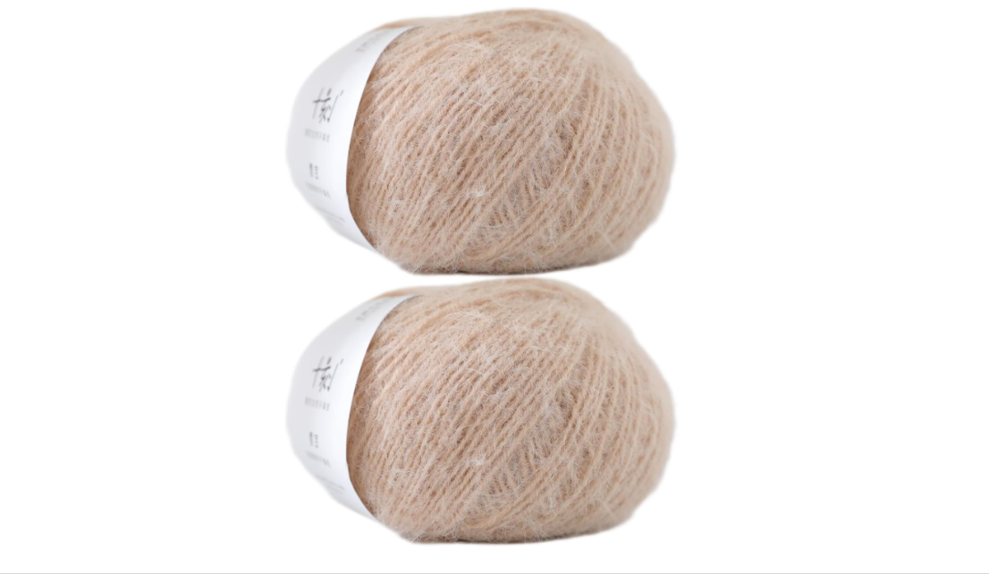 Lerchiyar Snowbaby Wool Acrylic Blend Long Pile Yarn,(Worsted) Warm and Luxurious Fuzzy Yarn for Knitting and Crocheting DIY Hats Scarves Sweaters, 2 * 3...
