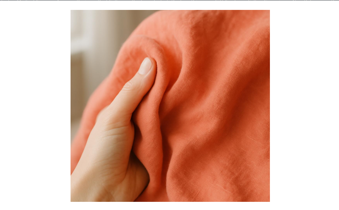 Linen Fabric by The Yard – Soft, Breathable, Durable Natural Linen Cloth for Sewing, Upholstery, Table Linens, Curtains, Crafts & DIY Projects (Salmon... 