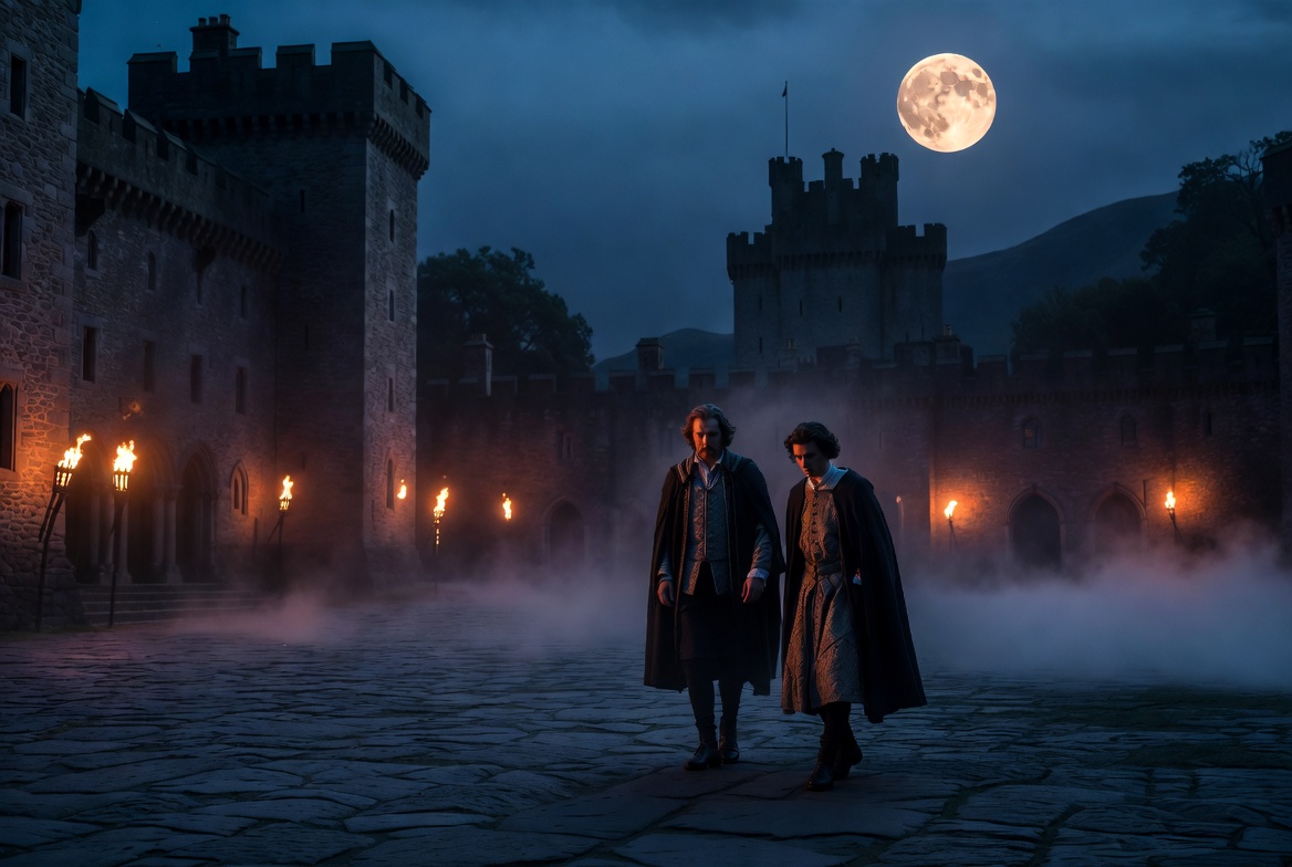 macbeth act 2 sc 1 banquo and fleance night courtyard scene