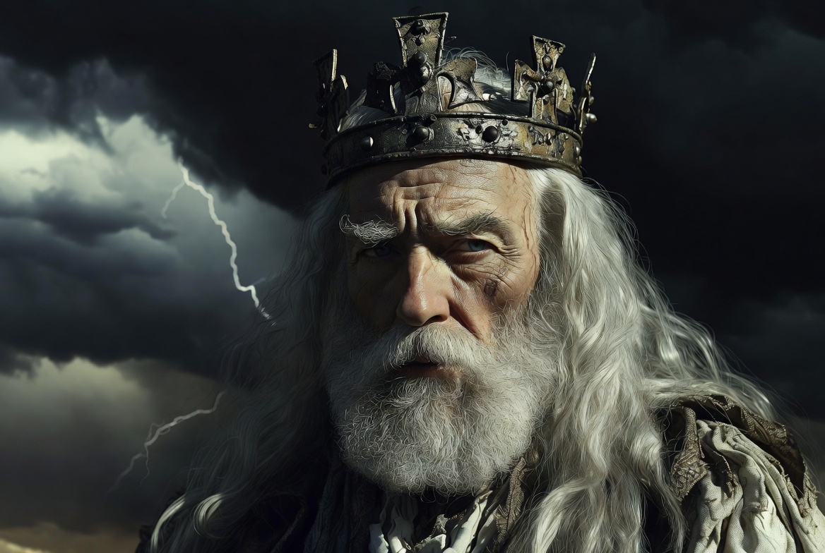 King Lear character analysis: tragic hero portrait from Shakespeare play