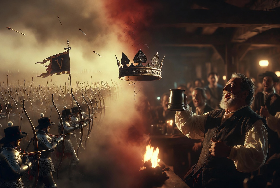 King Henry V Agincourt battlefield speech scene literary analysis