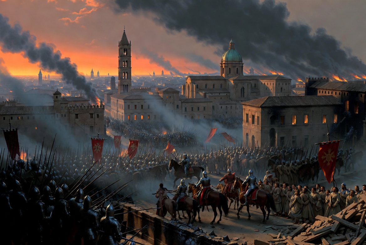 1194 Sicilian conquest of Palermo by Henry the Cruel medieval emperor
Image 3