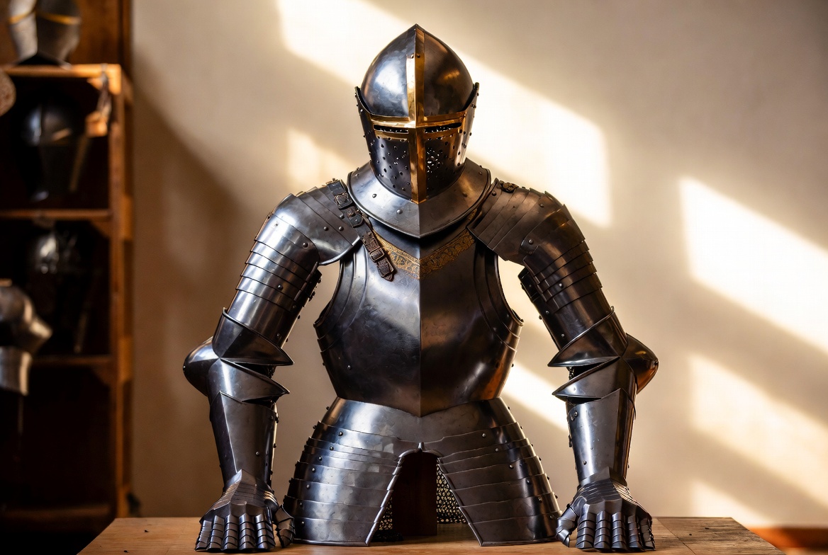 Anatomy of Henry V armor complete 15th century English royal plate harness reconstruction