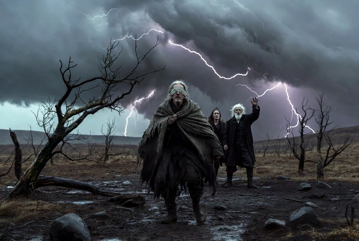 Storm and blindness symbolism in King Lear – key imagery and literary devices in the plot