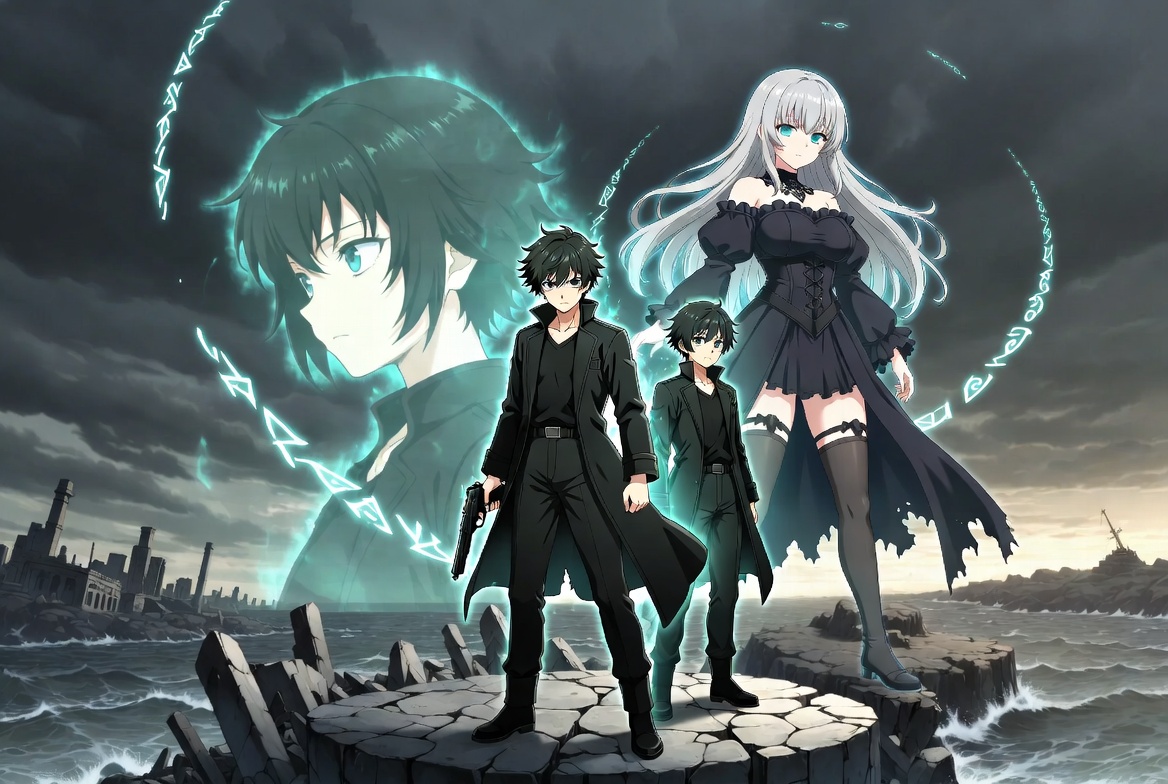 Zetsuen no Tempest main characters Mahiro Yoshino Hakaze and Aika with Shakespearean parallels