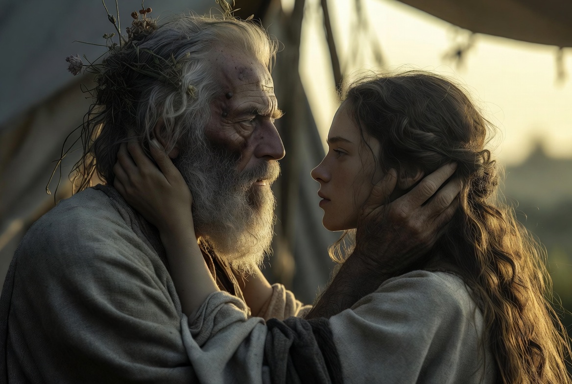 Emotional reunion of King Lear and Cordelia in Act 4 – Shakespeare tragedy redemption scene