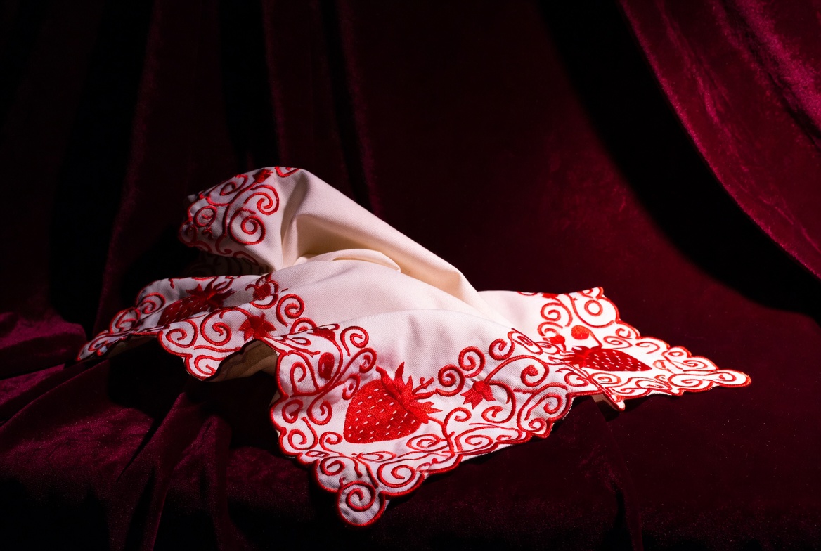 Othello handkerchief symbolism embroidered prop from Othello by William Shakespeare