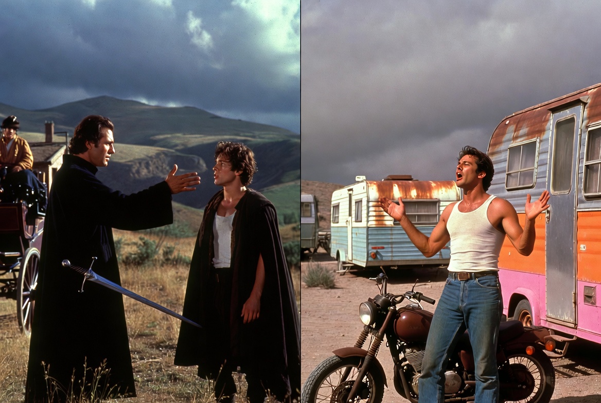 Balthasar’s news scene in Romeo and Juliet film adaptations Zeffirelli and Luhrmann