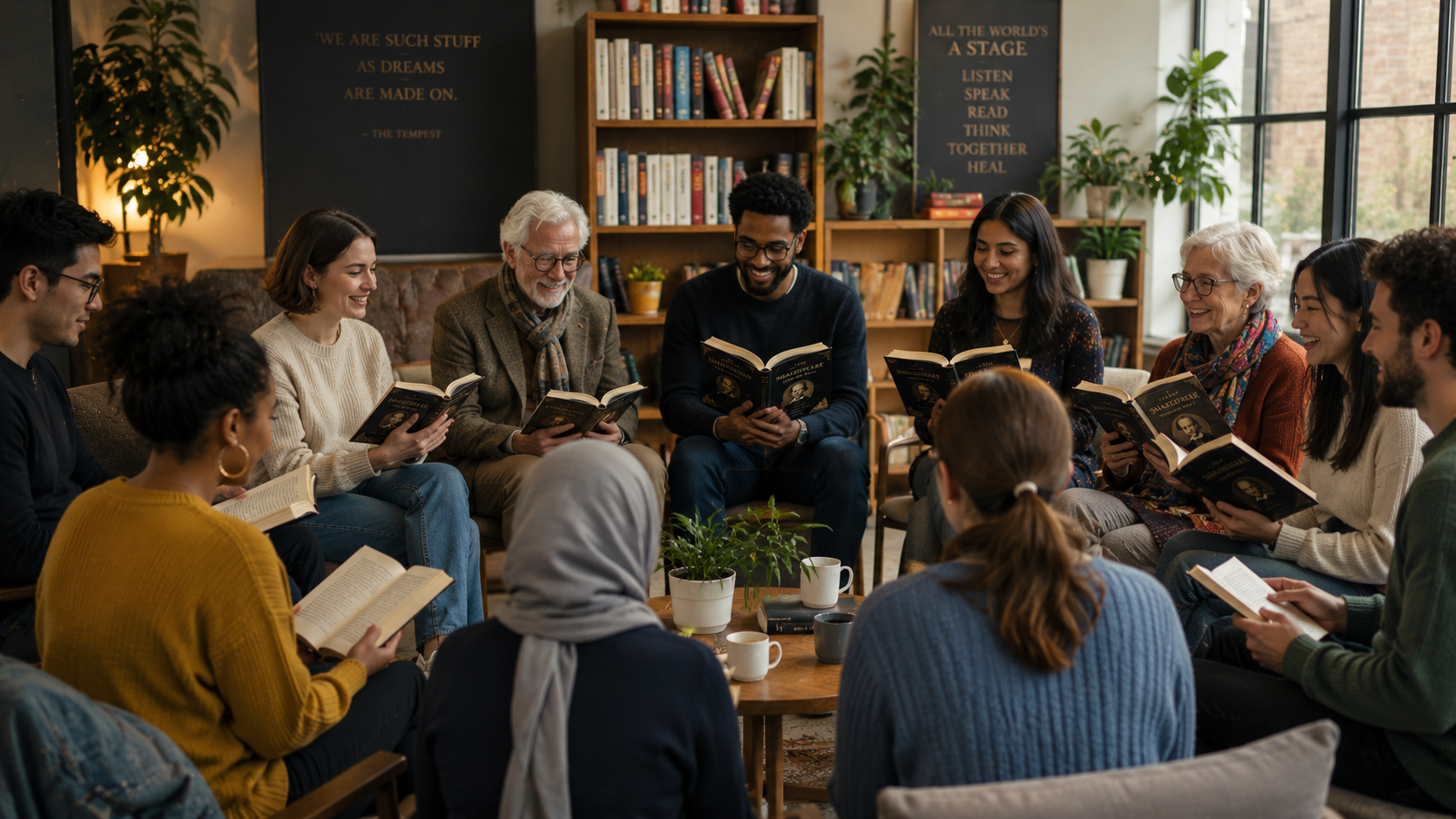 Real-world benefits of Shakespeare in education, therapy, and personal development
