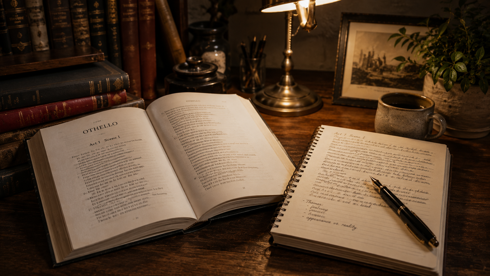 Effective ways to study and annotate Shakespeare's Othello