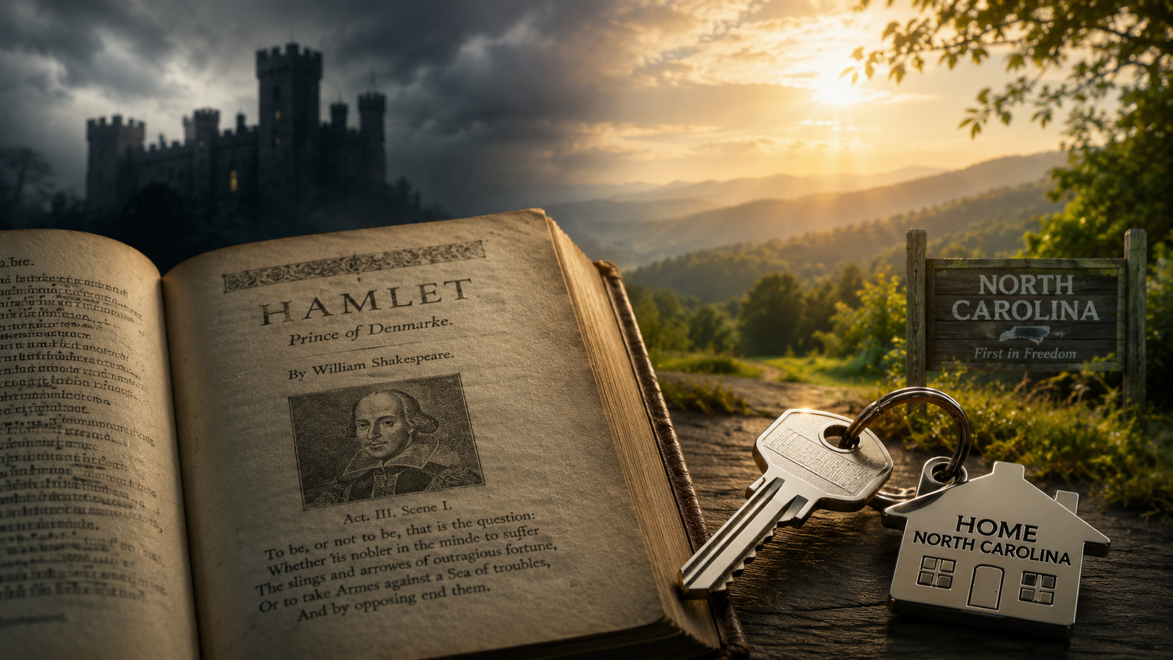 Shakespeare Hamlet themes connected to modern home building dreams
