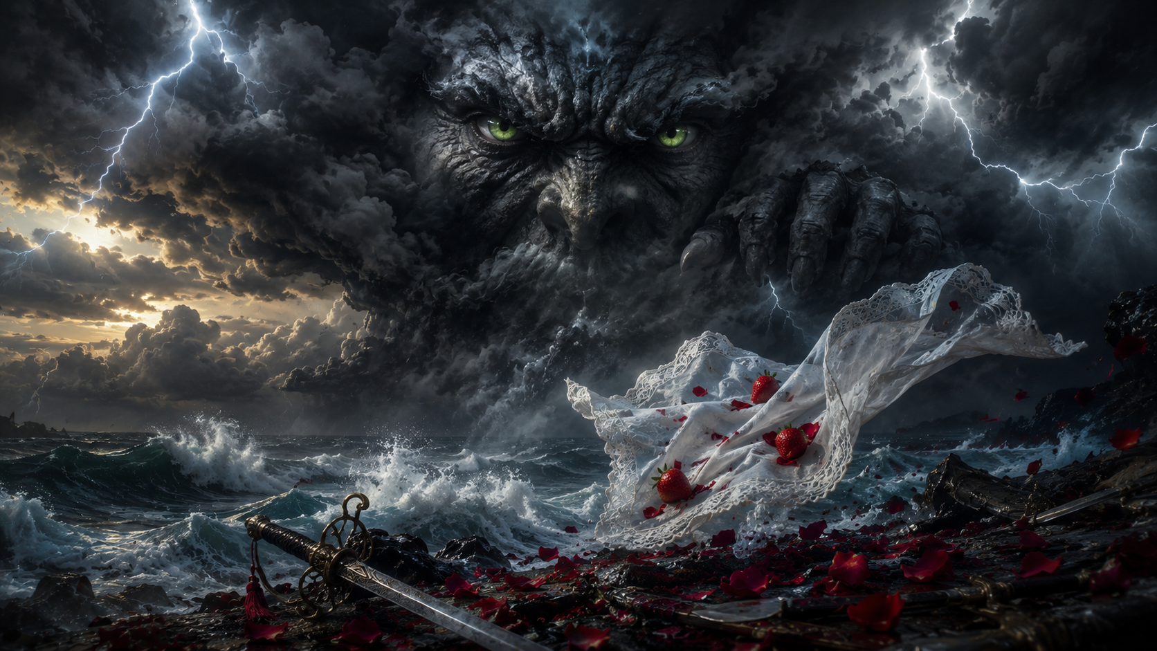 Green-eyed monster and symbolic imagery representing jealousy in Othello