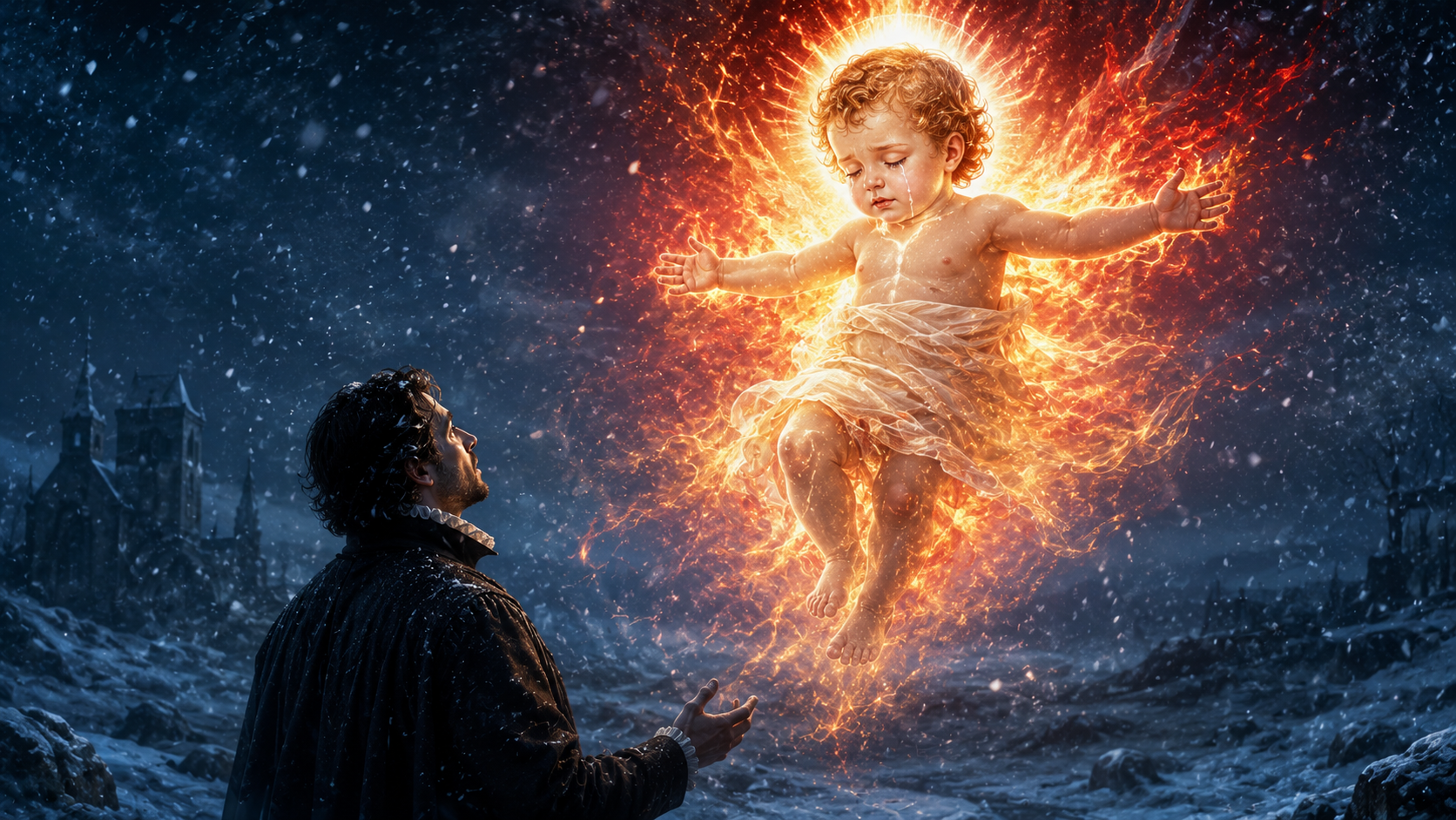 The Burning Babe vision by Robert Southwell
