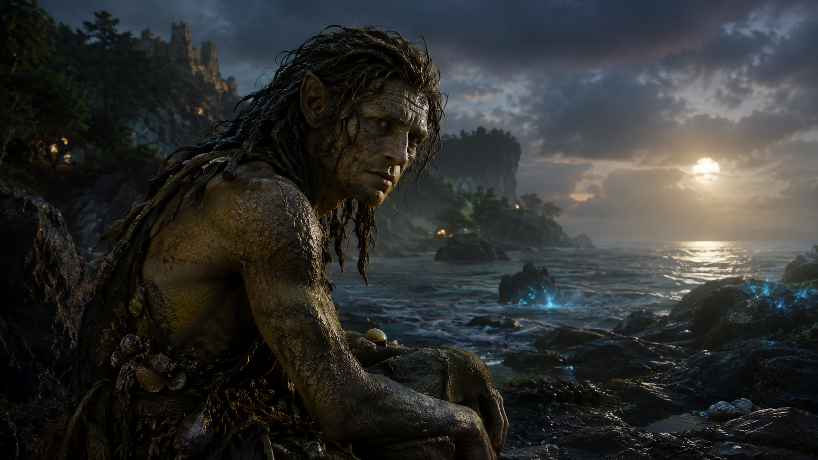 Caliban in Shakespeare’s The Tempest - savage and poetic island inhabitant