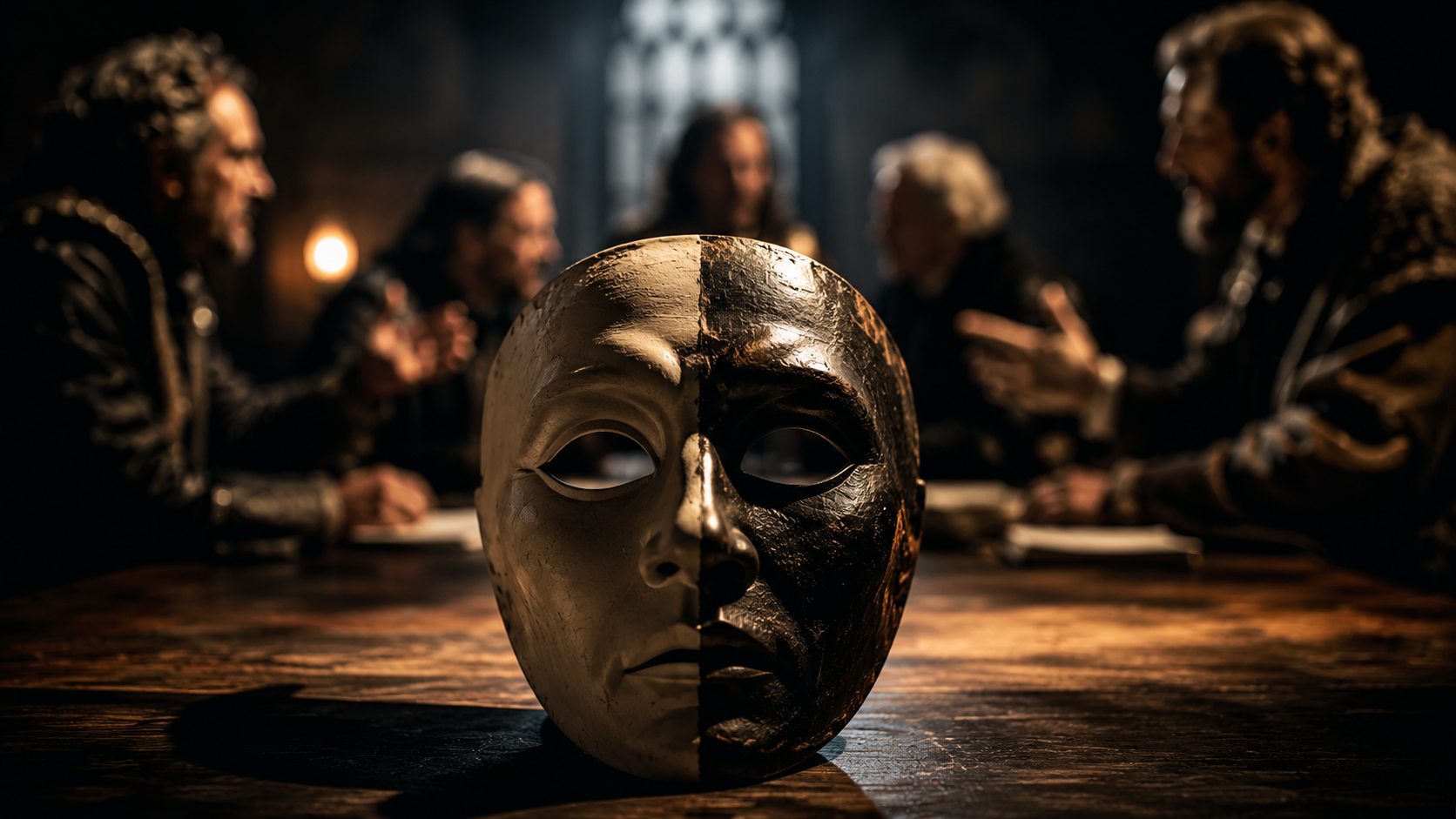Symbolic image representing controversy and debate around Othello 1965 film