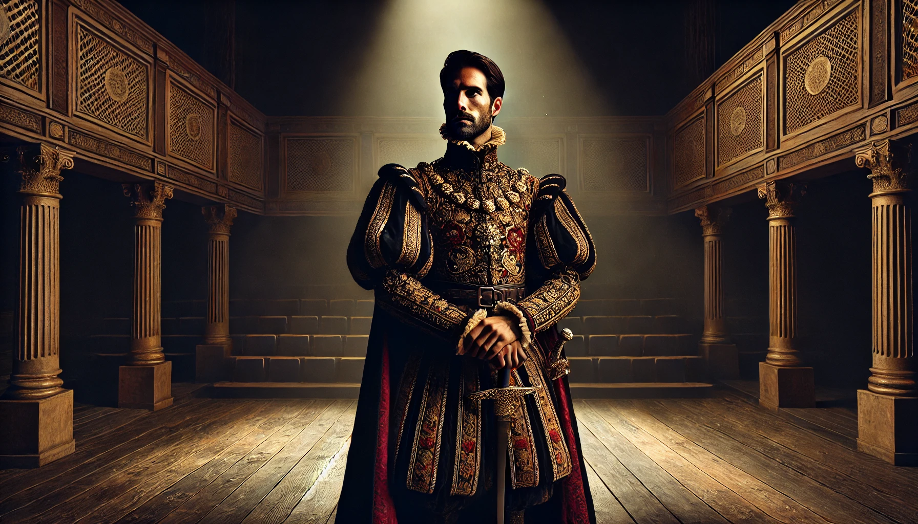 Othello 1965 stage-style portrayal of Moorish general in theatrical setting