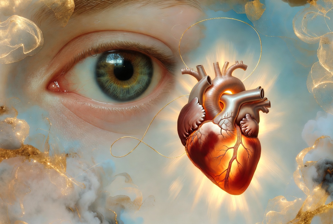 Eye and heart in peaceful league symbolism from Shakespeare Sonnet 47