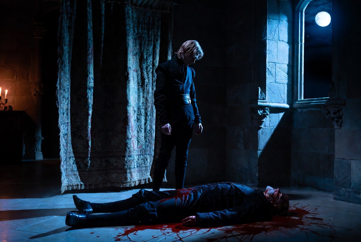 Polonius death scene in Hamlet Act 3 leading into Act 4 chaos