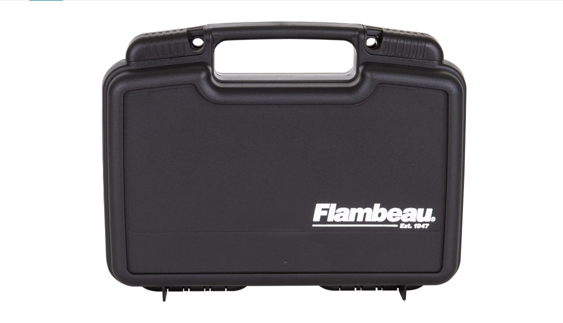 Flambeau Outdoors 1011 Safe Shot 10.5" Pistol Pack Case, Portable Firearm Storage Accessory,Black 