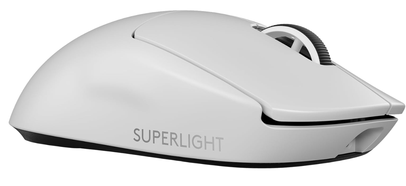Logitech G PRO X Superlight 2 Wireless Gaming Mouse, 60g Pro-Grade with 5 Programmable Buttons, 44k DPI Sensor, 8kHz Report Rate, USB-C Charging for PC/Mac...
